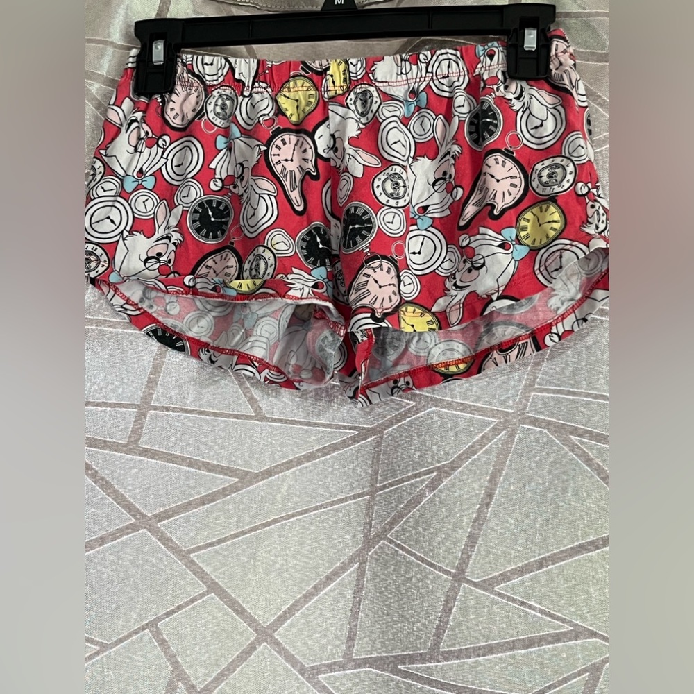 Alice in the wonderland sleep wear shorts